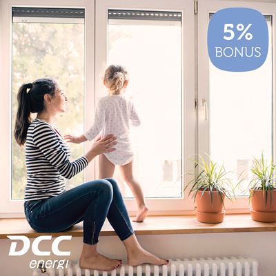 DCC Energi | 5% bonus