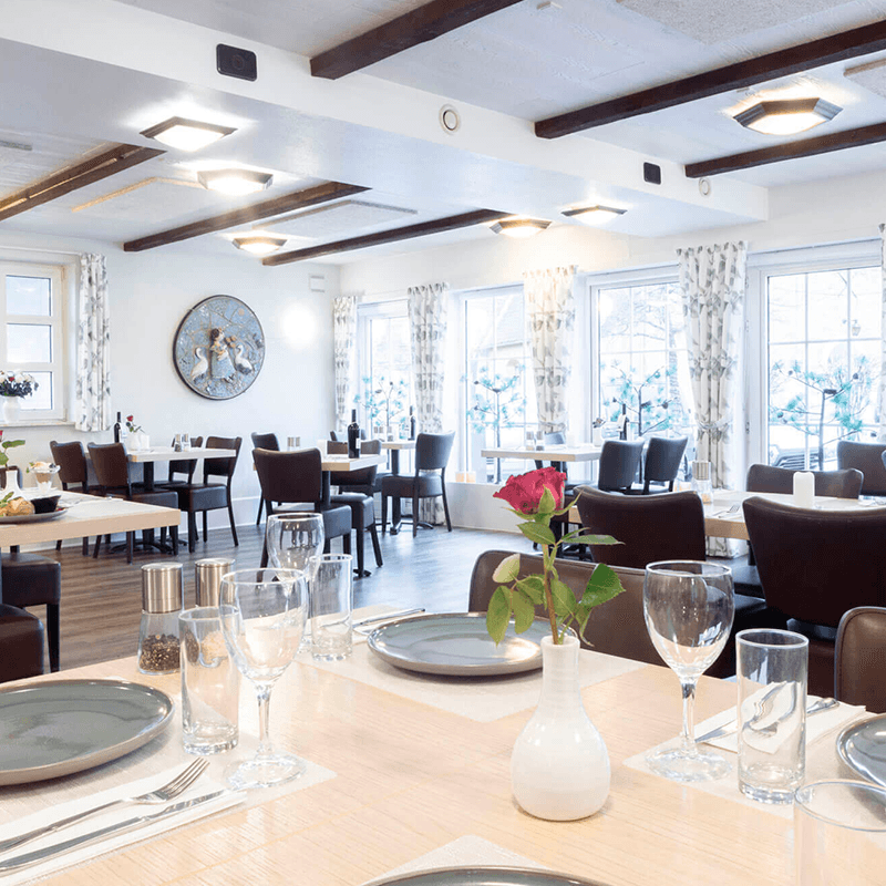 Restaurant Margeritten baggrunds billede