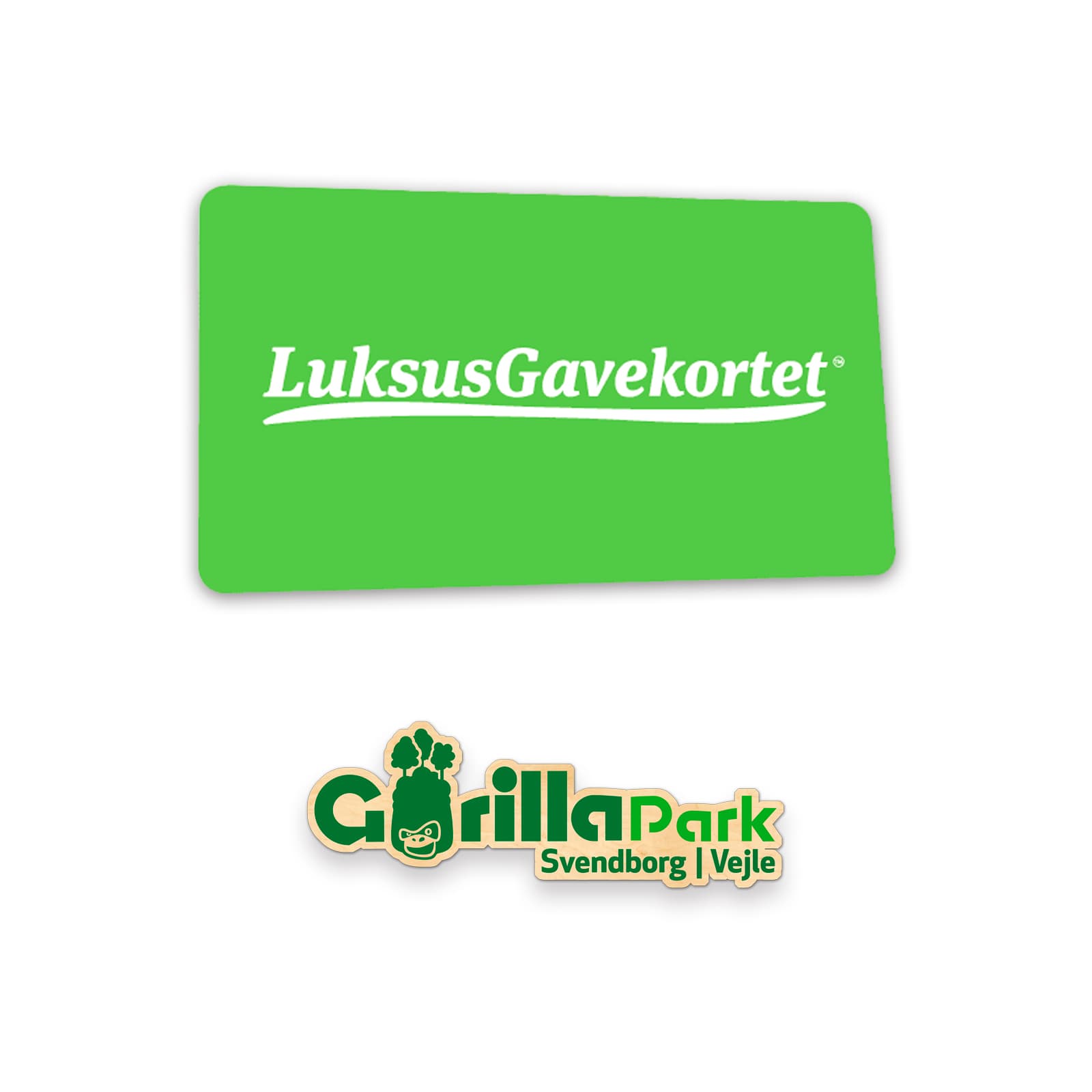 Gorilla Park Gavekort baggrunds billede