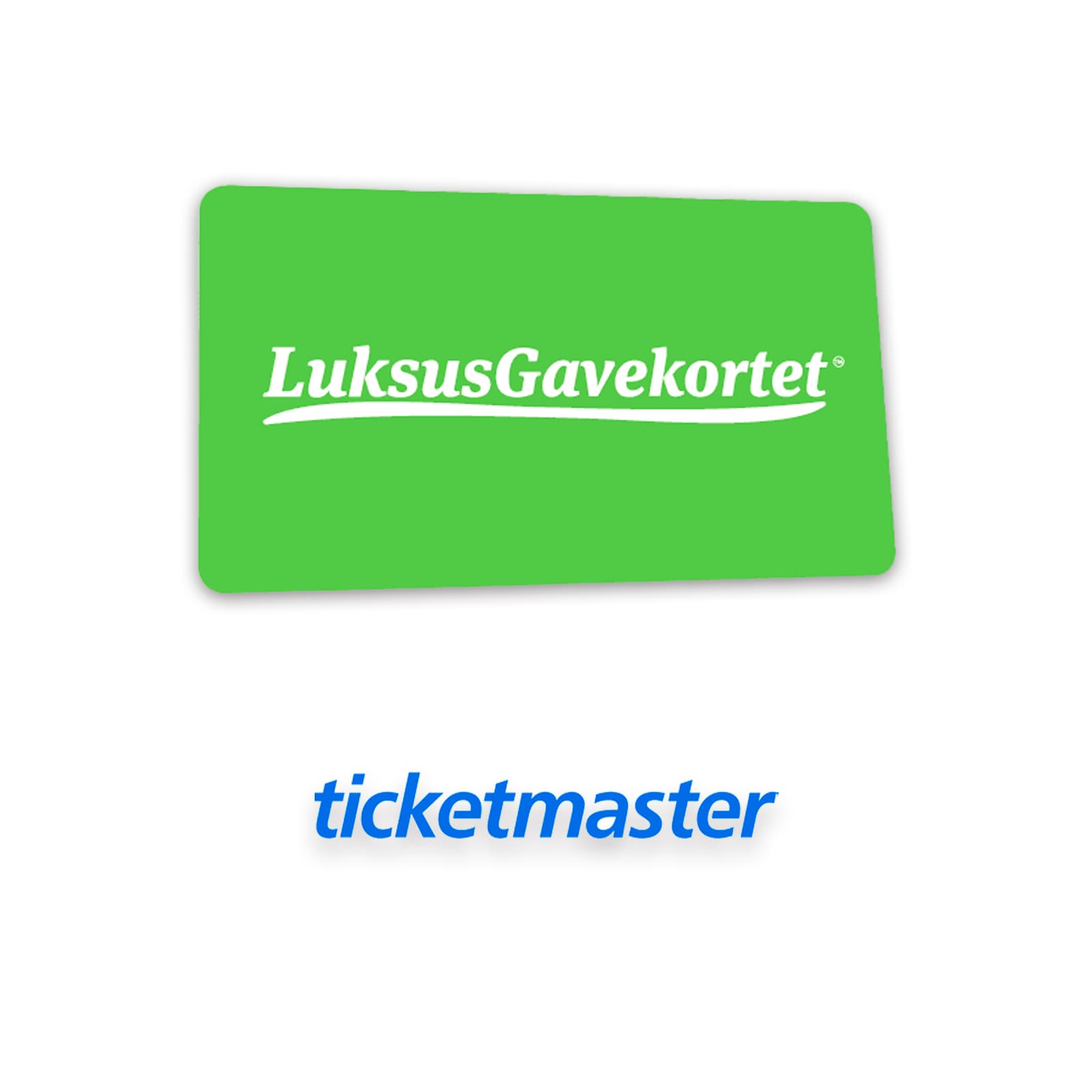 Ticketmaster Gavekort baggrunds billede