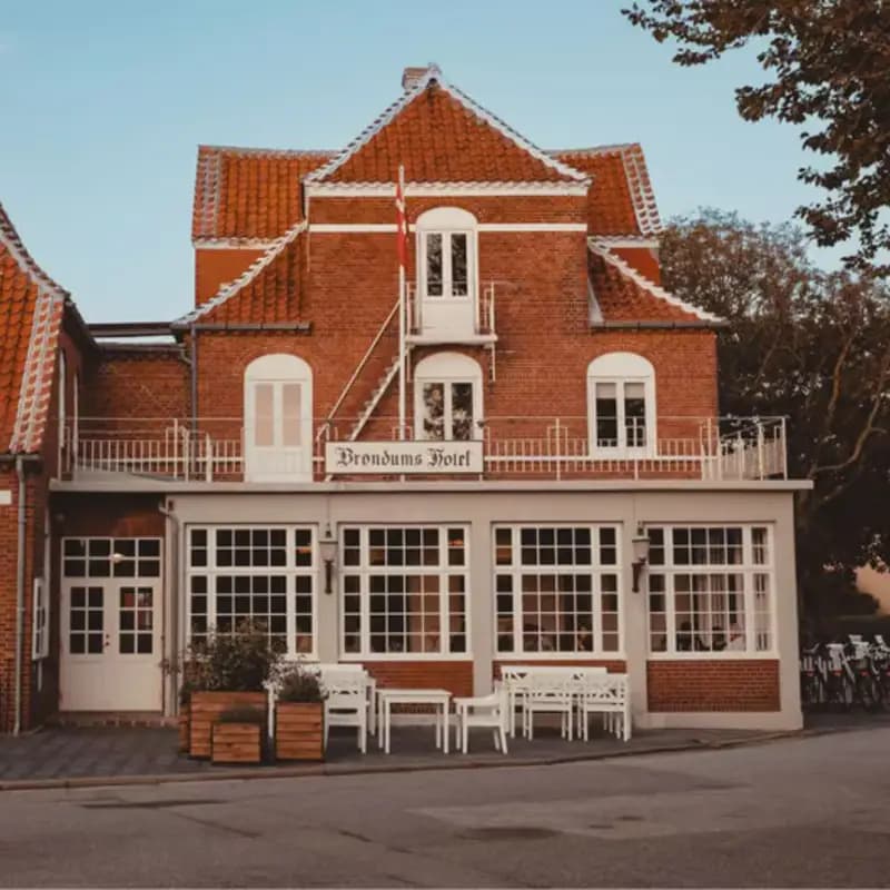 Brøndums Hotel - Skagen baggrunds billede