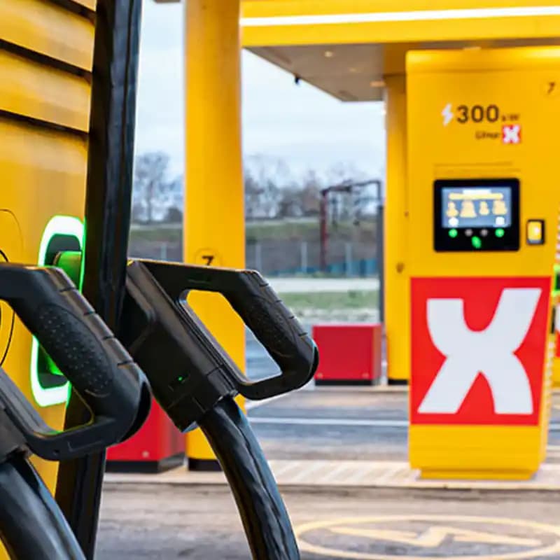 Uno-X EL-Ladestation - Roskilde baggrunds billede