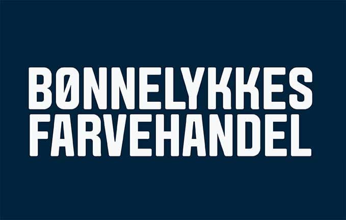 Bønnelykkes Farvehandel-logo