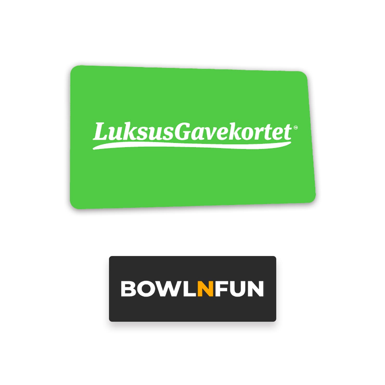 Bowl'n Fun Gavekort baggrunds billede