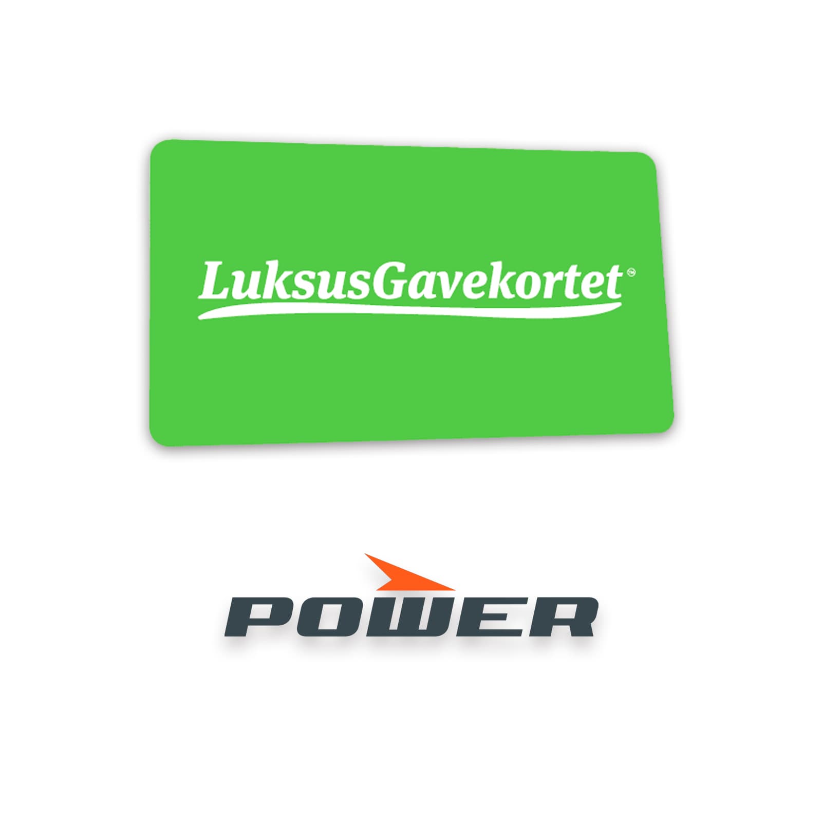 POWER Gavekort baggrunds billede
