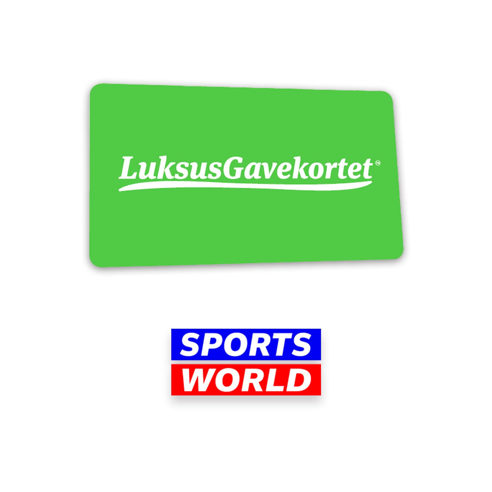 Sports World Gavekort baggrunds billede
