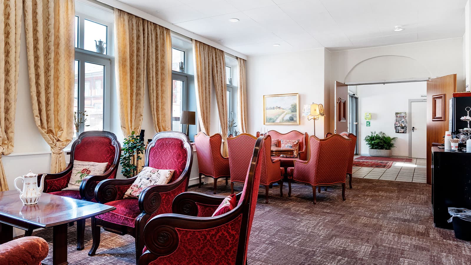 Hotel Postgaarden baggrunds billede