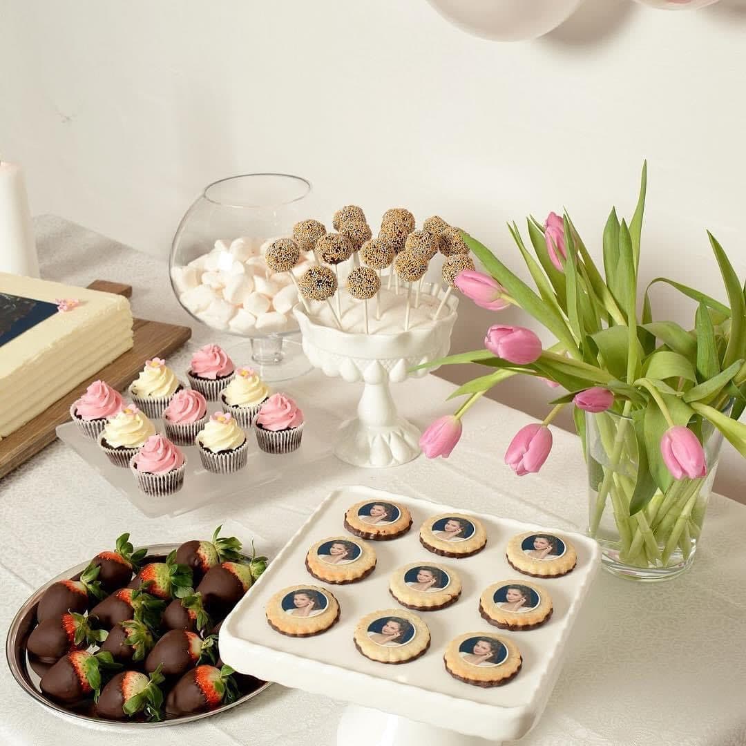 Kagedeko baggrunds billede