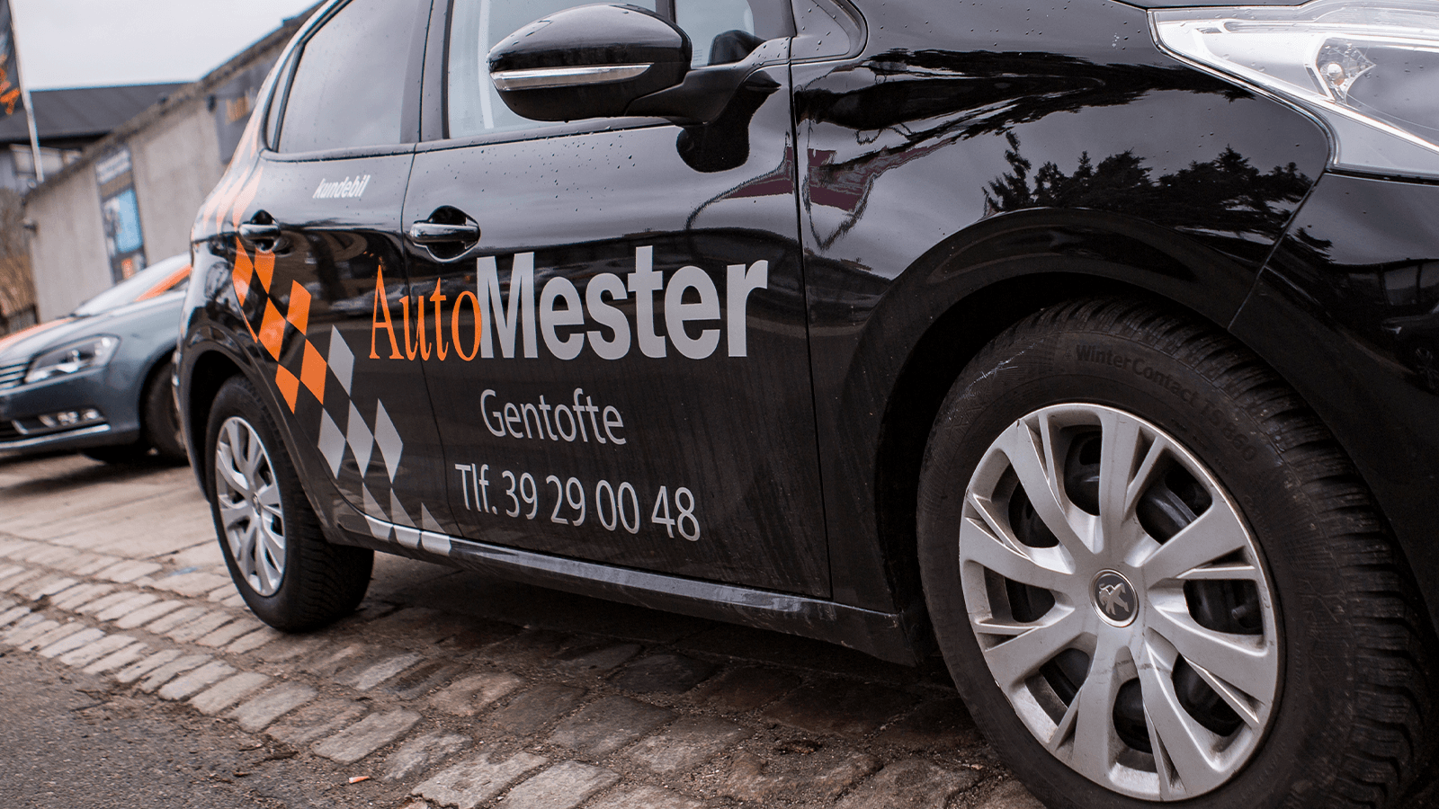 Automester Gentofte baggrunds billede