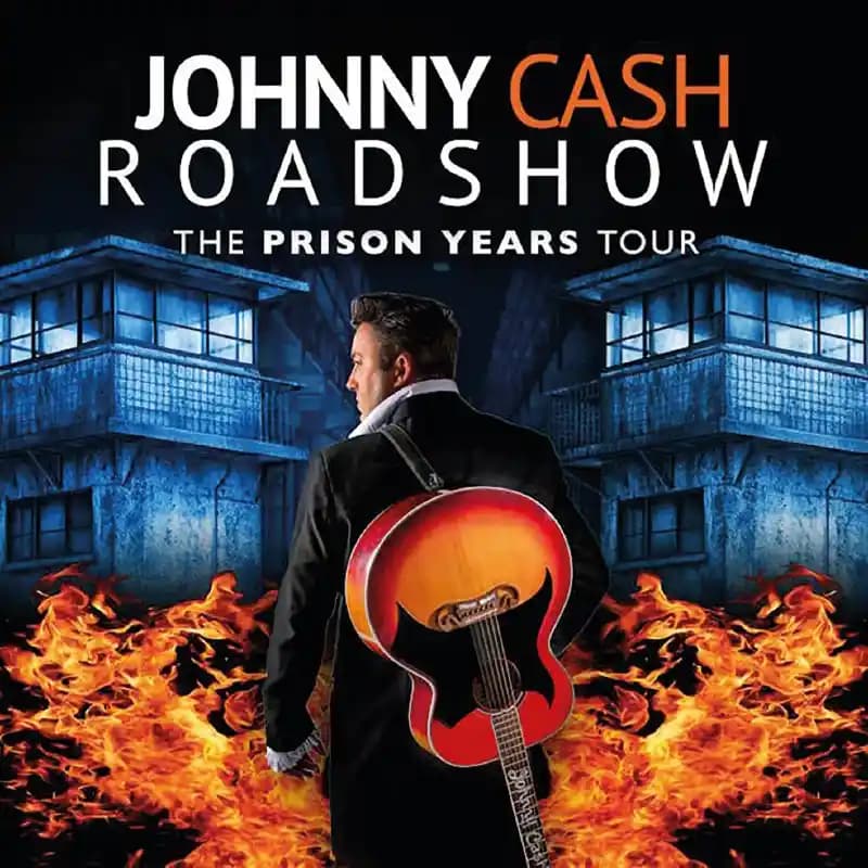 Johnny Cash Roadshow baggrunds billede