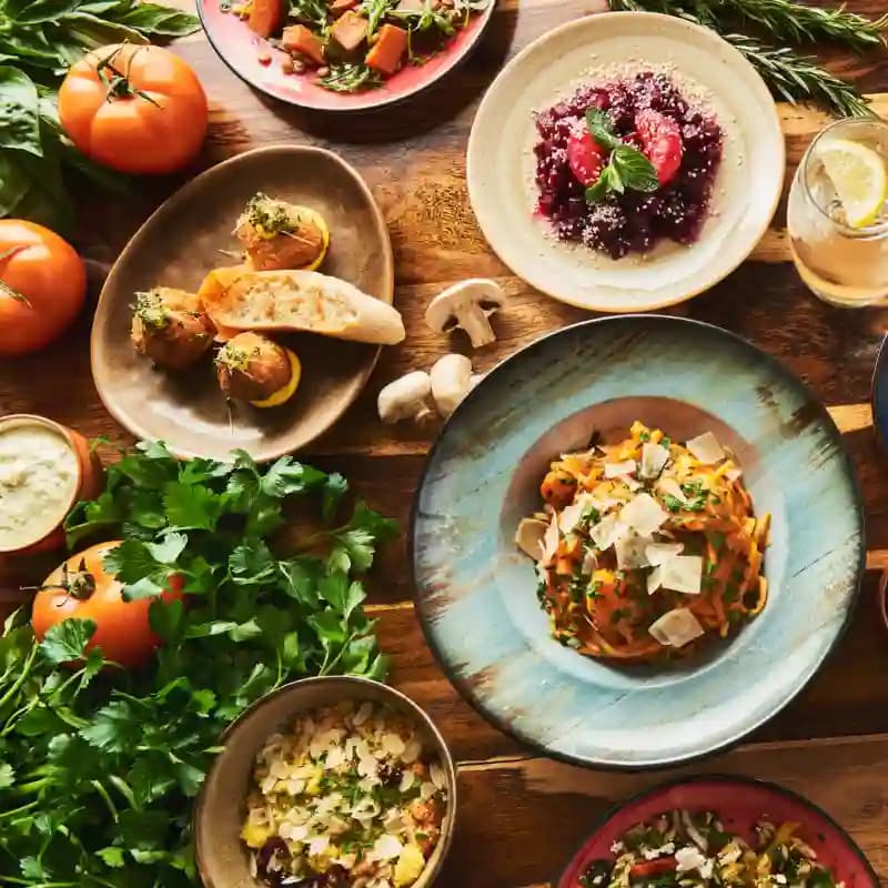 Restaurant Rizraz baggrunds billede