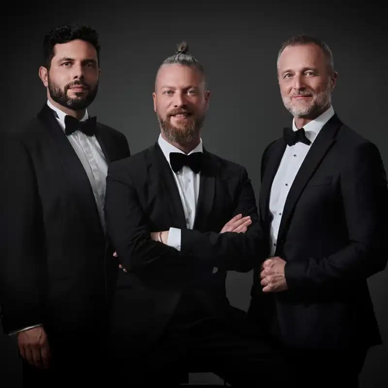 The Italian tenors baggrunds billede