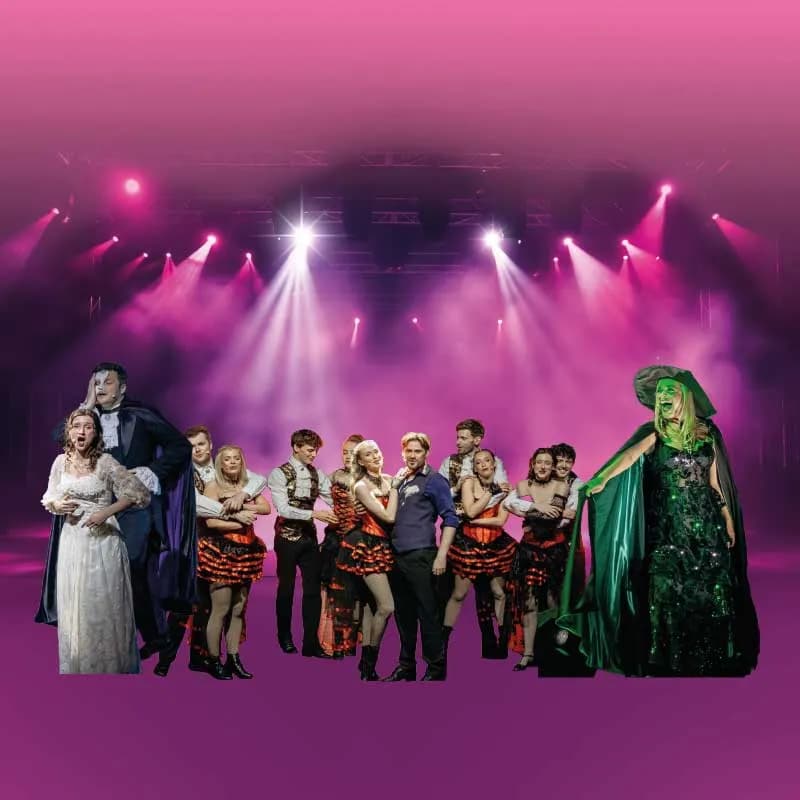 Night of Famous Musicals baggrunds billede
