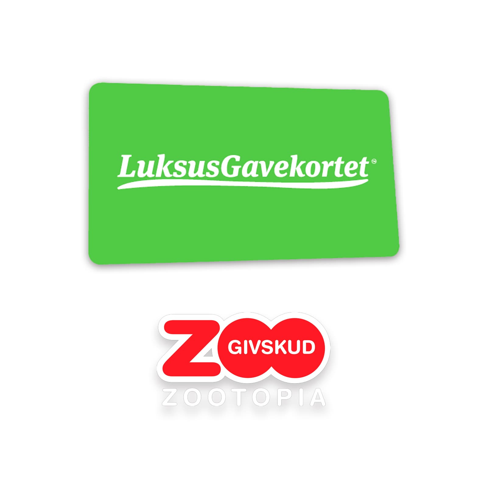 GIVSKUD ZOO Gavekort baggrunds billede