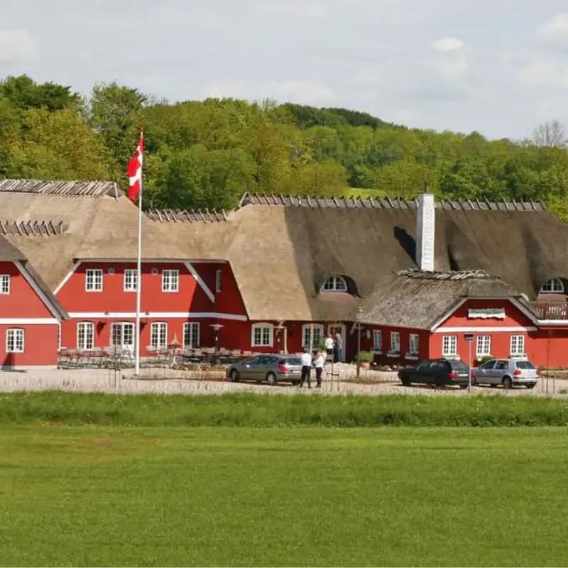 Tyrstrup Kro - Christiansfeld baggrunds billede