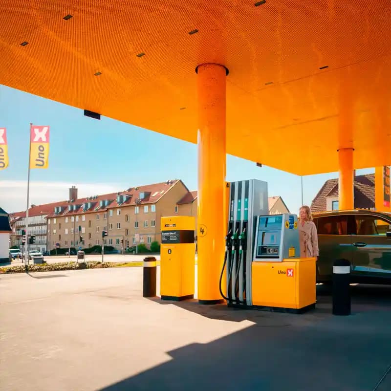 Uno-X - Tønder baggrunds billede