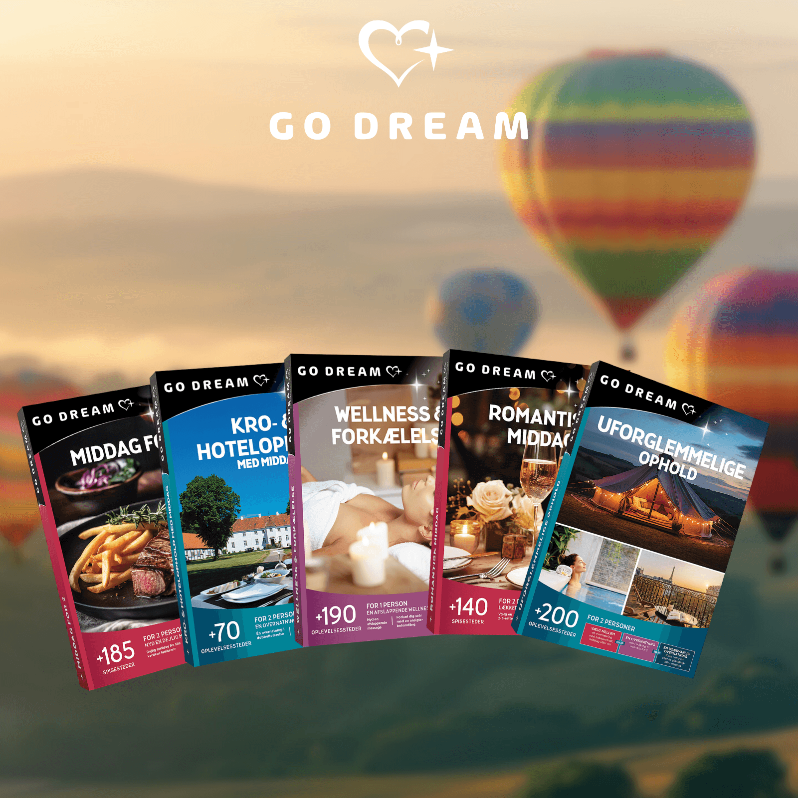 Go Dream Gavekort baggrunds billede