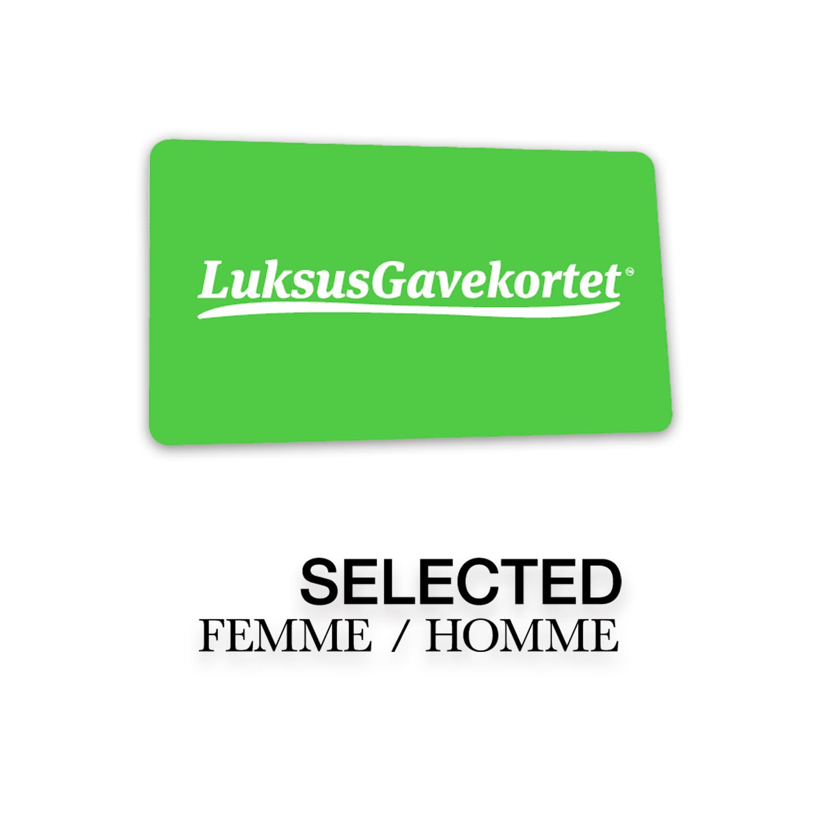 SELECTED Gavekort baggrunds billede