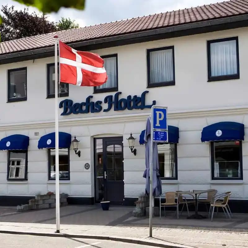 Bechs Hotel - Tarm baggrunds billede