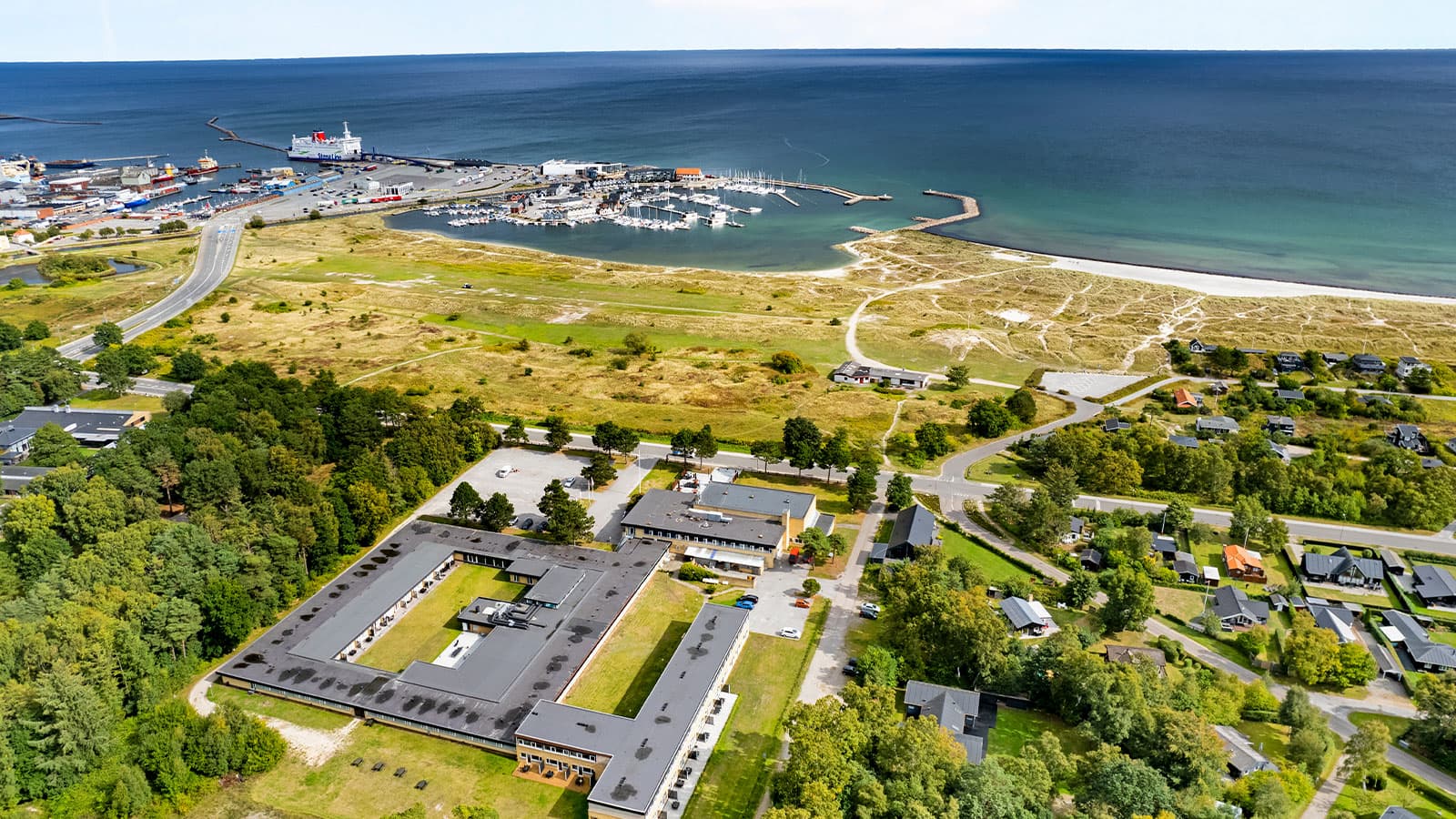 Hotel Marina - Grenaa baggrunds billede