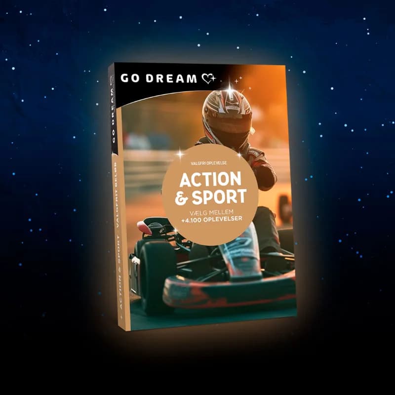 Action & Sport - Gavekort baggrunds billede