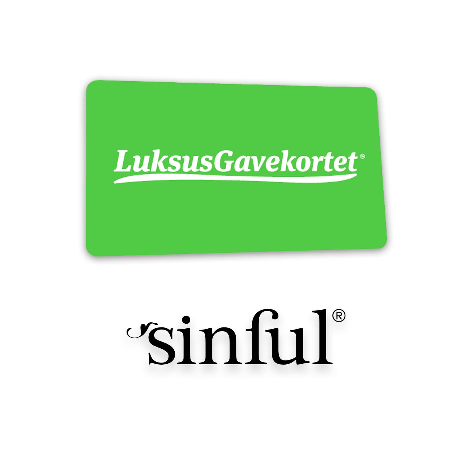 Sinful Gavekort baggrunds billede