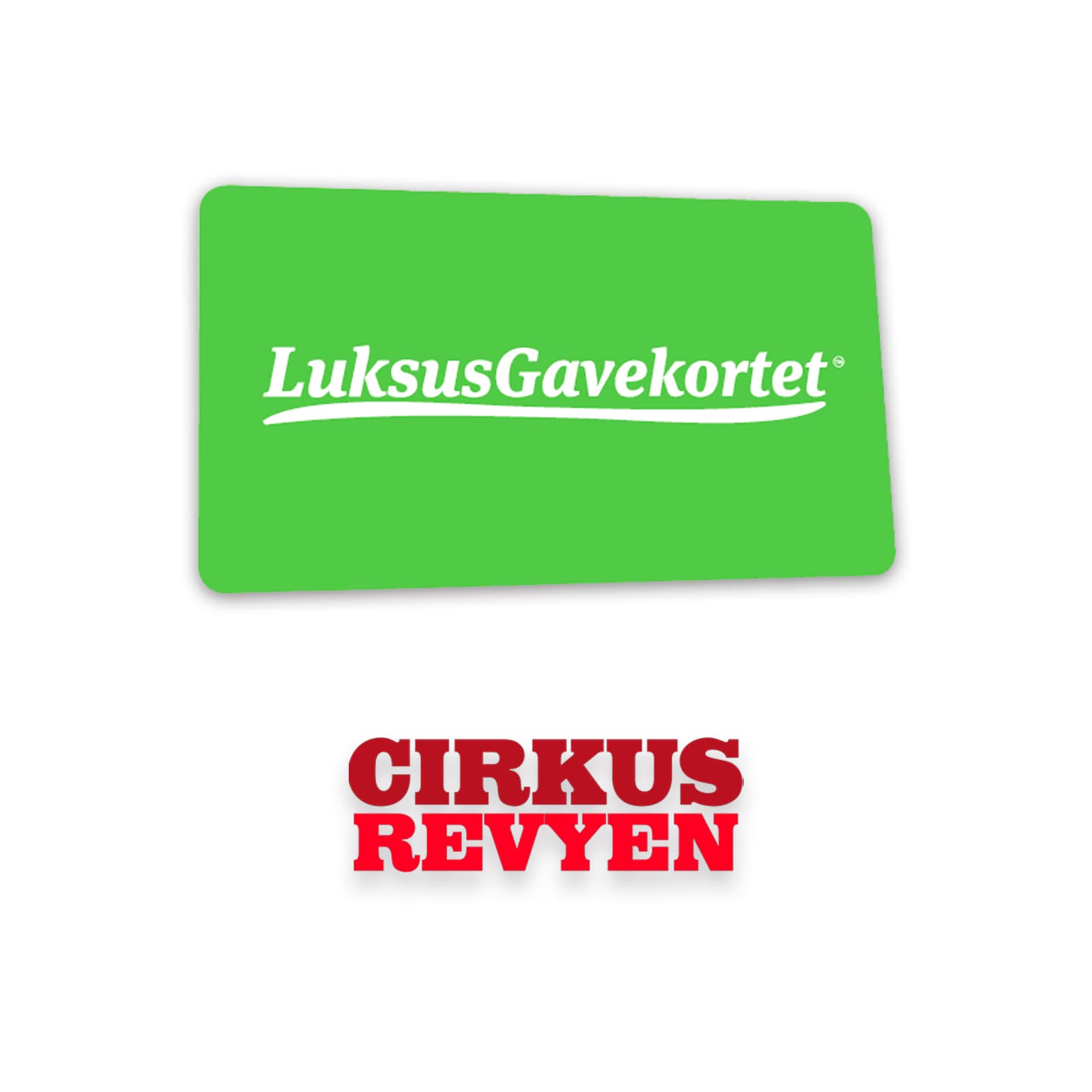 Cirkusrevyen Gavekort baggrunds billede