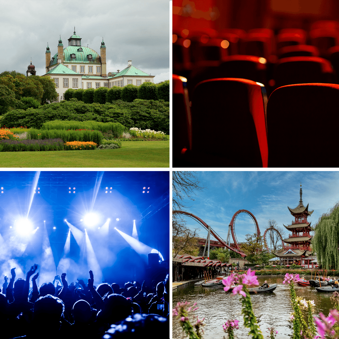 Tivoli, oplevelser og events for Forbrugsforeningen baggrunds billede