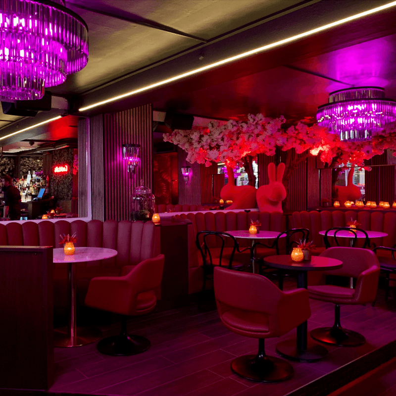 1201 Cocktailbar - København K baggrunds billede