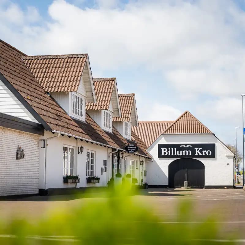 Billum Kro - Billum baggrunds billede