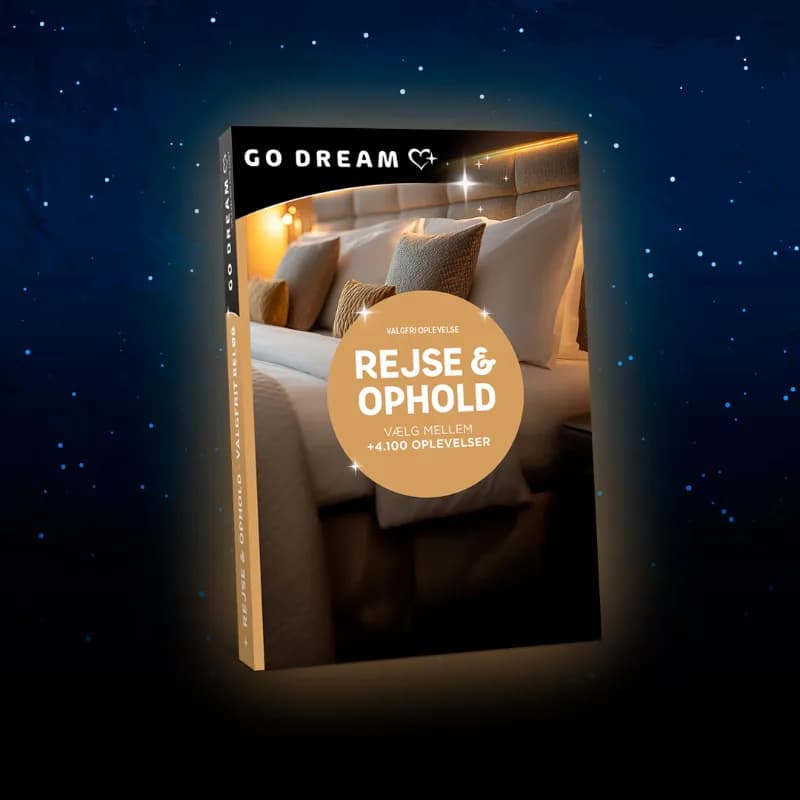 Rejse & Ophold - Gavekort baggrunds billede