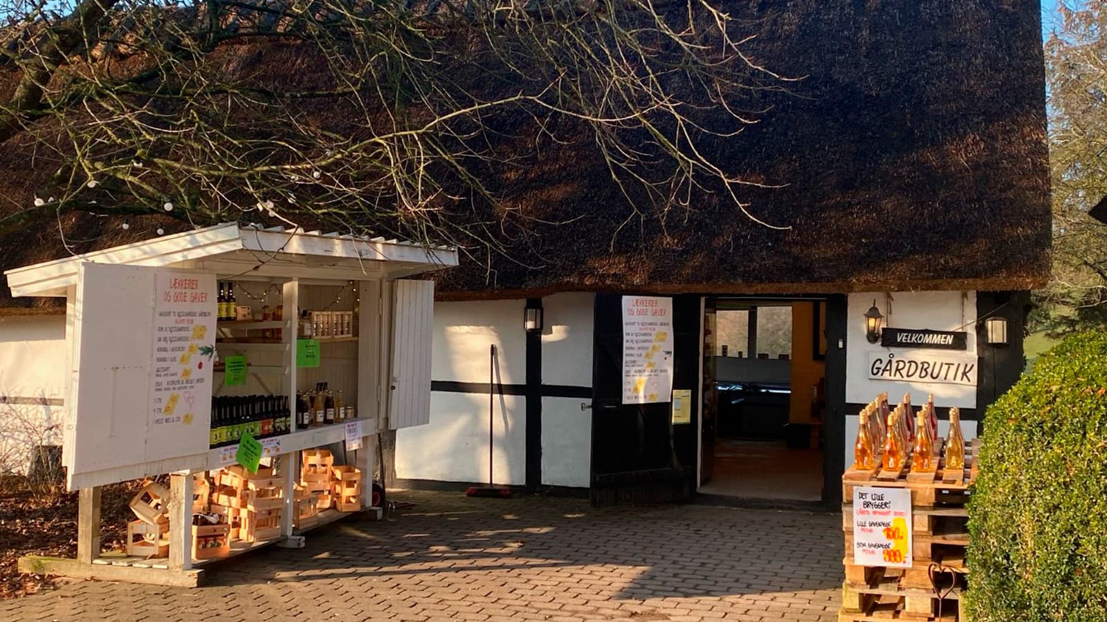 Dyssegaardens Gårdbutik - Roskilde baggrunds billede